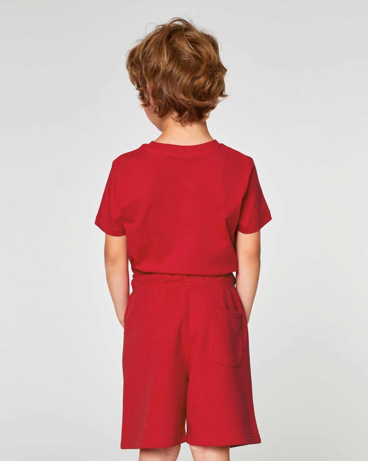 Pantalones cortos tipo jogging orgánicos para niños | Pantalón corto de jogging Mini Bolter STBK102