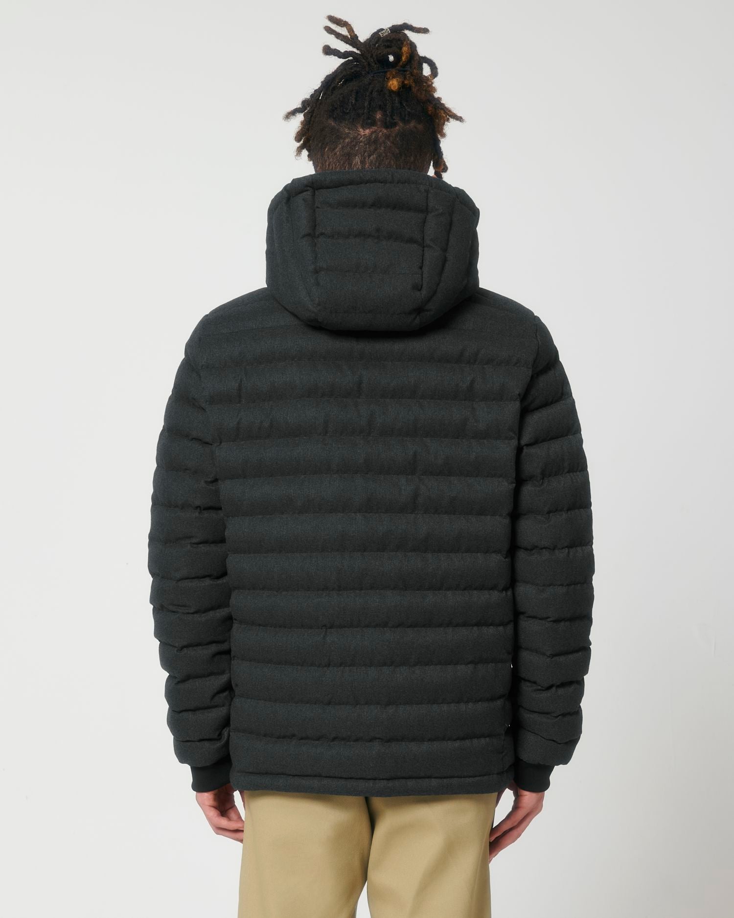 Chaqueta acolchada ecológica para hombre | Stanley Voyager chaqueta similar a lana STJM889