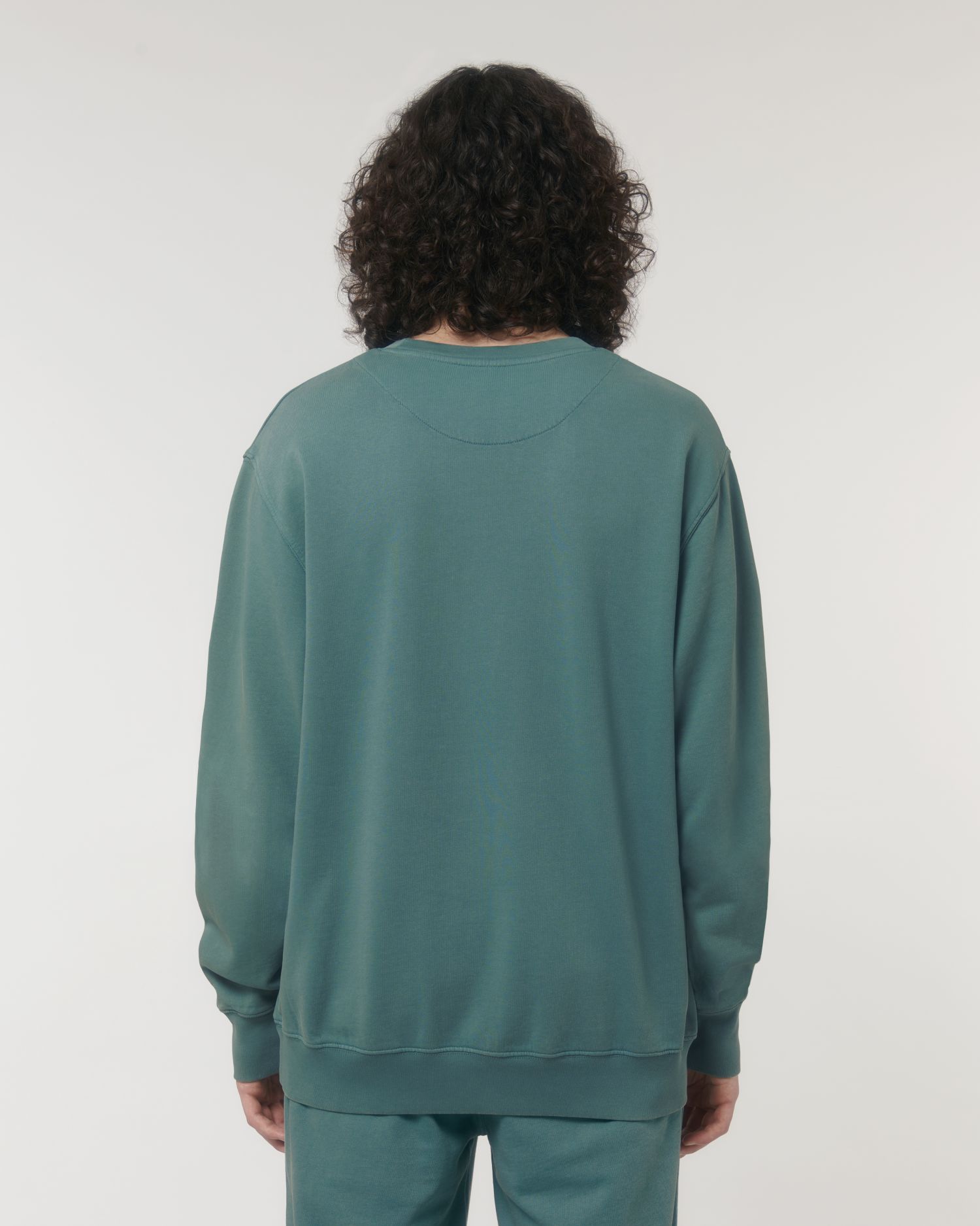 Unisex Garment-Dyed Organic Sweatshirt | Matcher Vintage Crewnecks STSU085