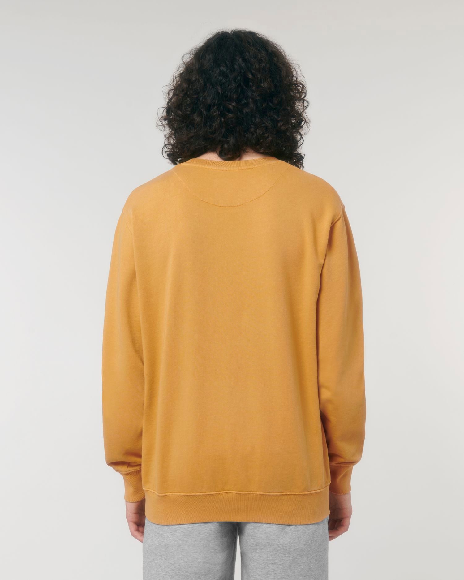 Unisex Garment-Dyed Organic Sweatshirt | Matcher Vintage Crewnecks STSU085
