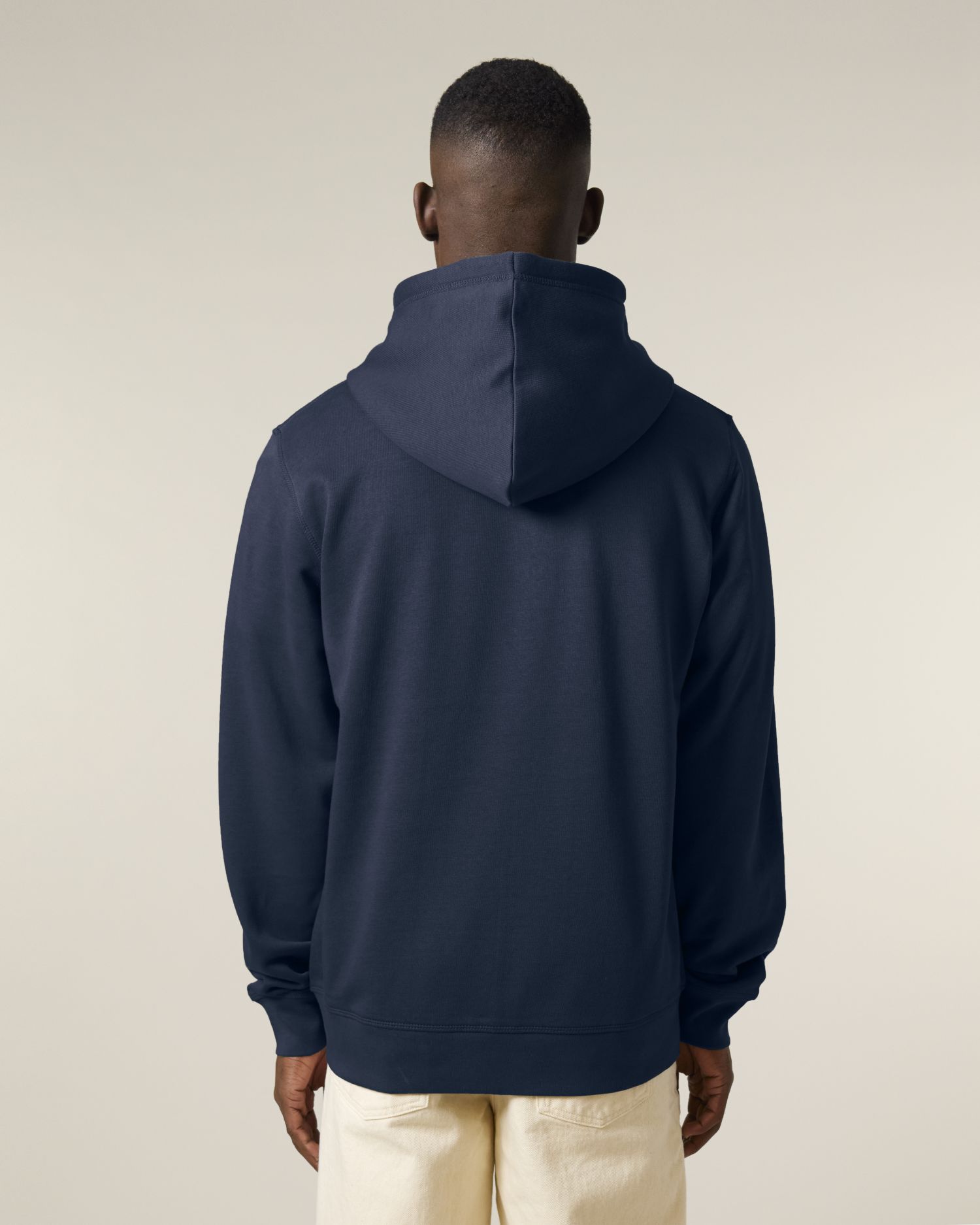 Sudadera con capucha de algodón orgánico unisex con cremallera media - 280 GSM | Mezclador STSU205