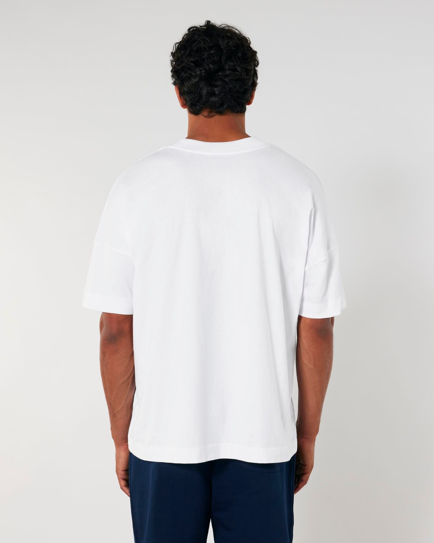 Unisex Bio High Neck Oversized T-Shirt - 200 g/m² | Blaster STTU815