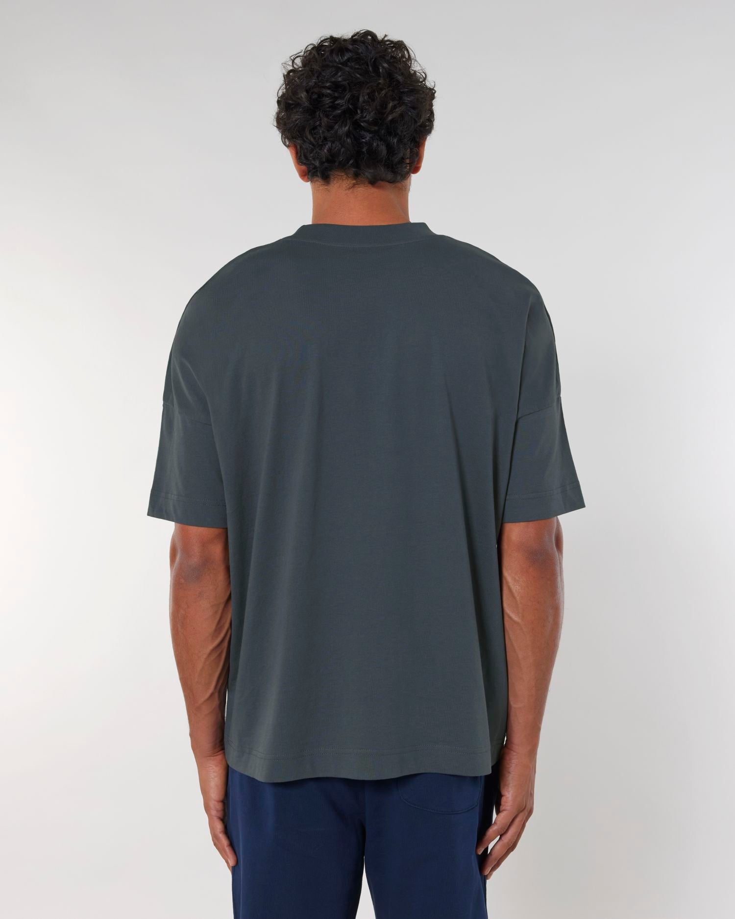 Unisex Bio High Neck Oversized T-Shirt - 200 g/m² | Blaster STTU815