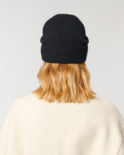 Gerippte Mütze aus Bio-Übergangsmaterial | Fisherman Beanie STAU771