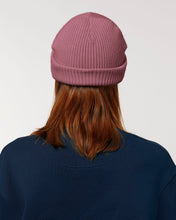 Gerippte Mütze aus Bio-Übergangsmaterial | Fisherman Beanie STAU771