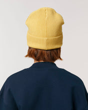 Gerippte Mütze aus Bio-Übergangsmaterial | Fisherman Beanie STAU771