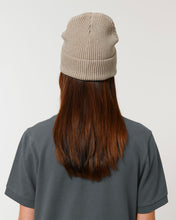 Gerippte Mütze aus Bio-Übergangsmaterial | Fisherman Beanie STAU771