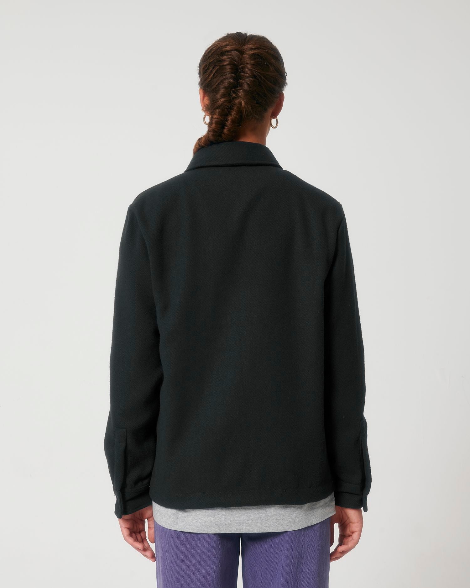 Unisex Gerecycled Twill Overshirt | Rivier STJU845