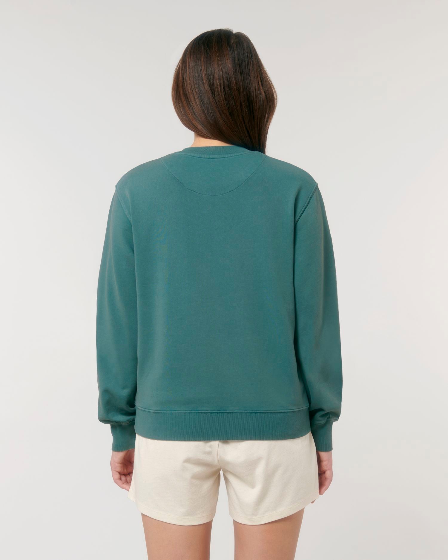 Unisex Garment-Dyed Organic Sweatshirt | Matcher Vintage Crewnecks STSU085