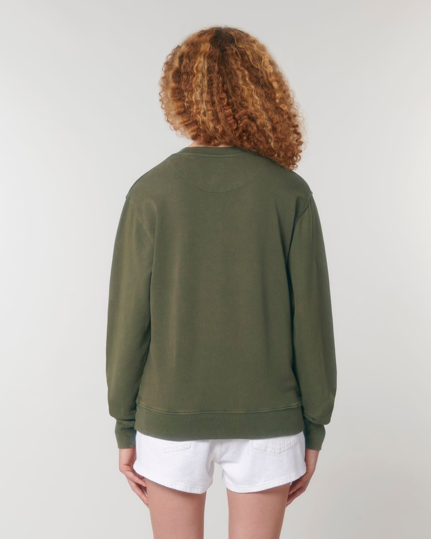 Unisex Garment-Dyed Organic Sweatshirt | Matcher Vintage Crewnecks STSU085