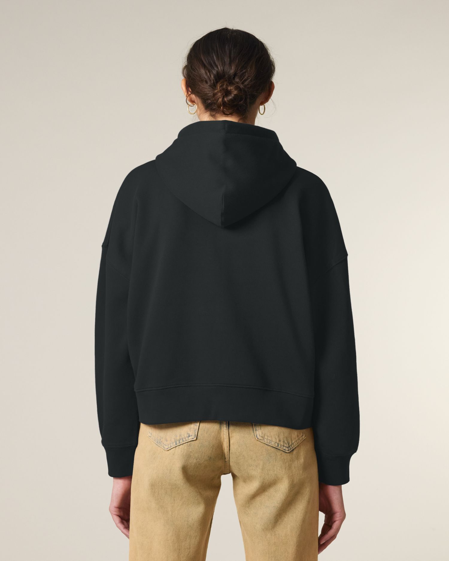 Dames biologische hoodie met rits - 300 GSM | Stella Ida STSW214