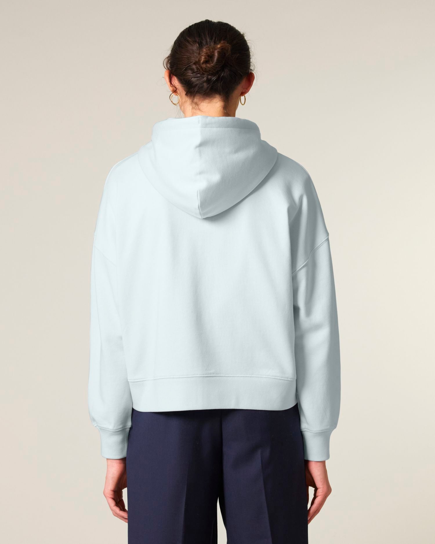 Dames biologische hoodie met rits - 300 GSM | Stella Ida STSW214