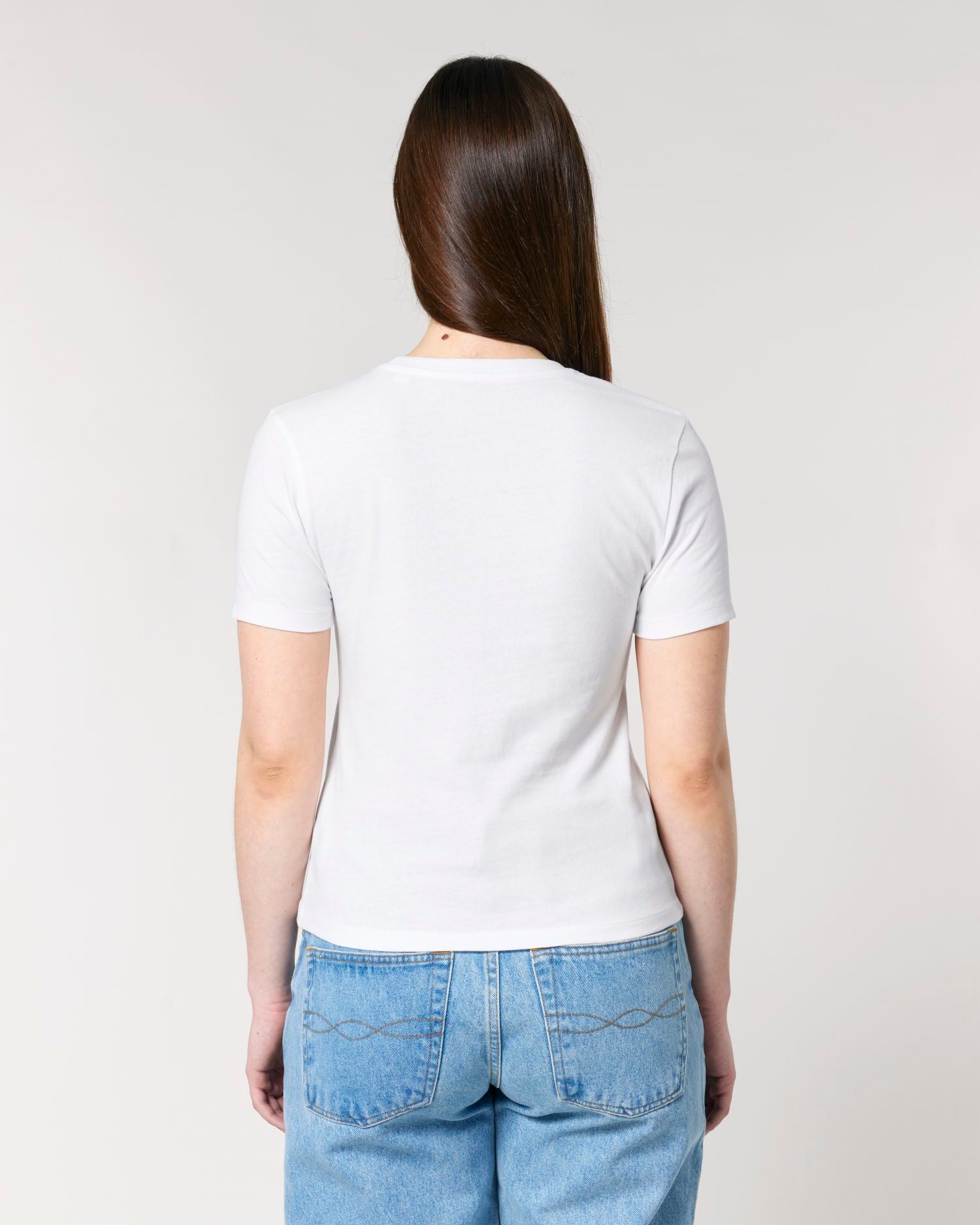 Camiseta Ajustada Orgánica para Mujer - 180 GSM | Stella Ella STTW174