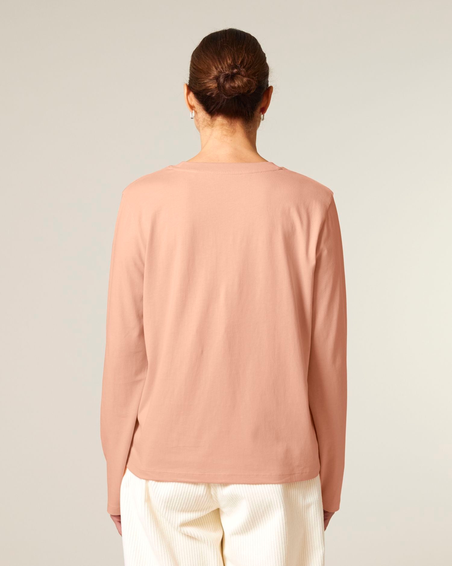 Dames biologisch lang mouw T-shirt - 180 GSM | Stella Muser Long Sleeve STTW219