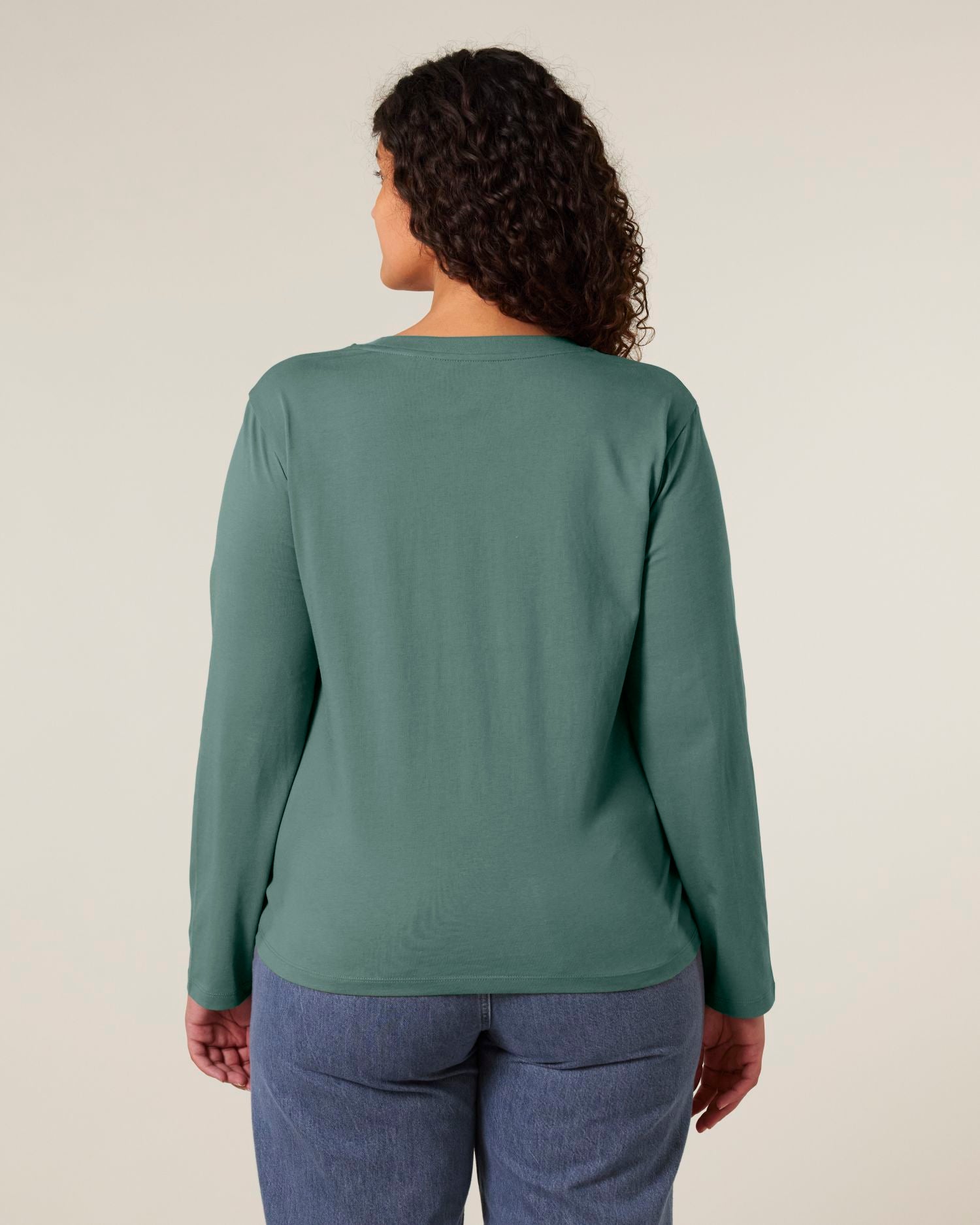 Dames biologisch lang mouw T-shirt - 180 GSM | Stella Muser Long Sleeve STTW219