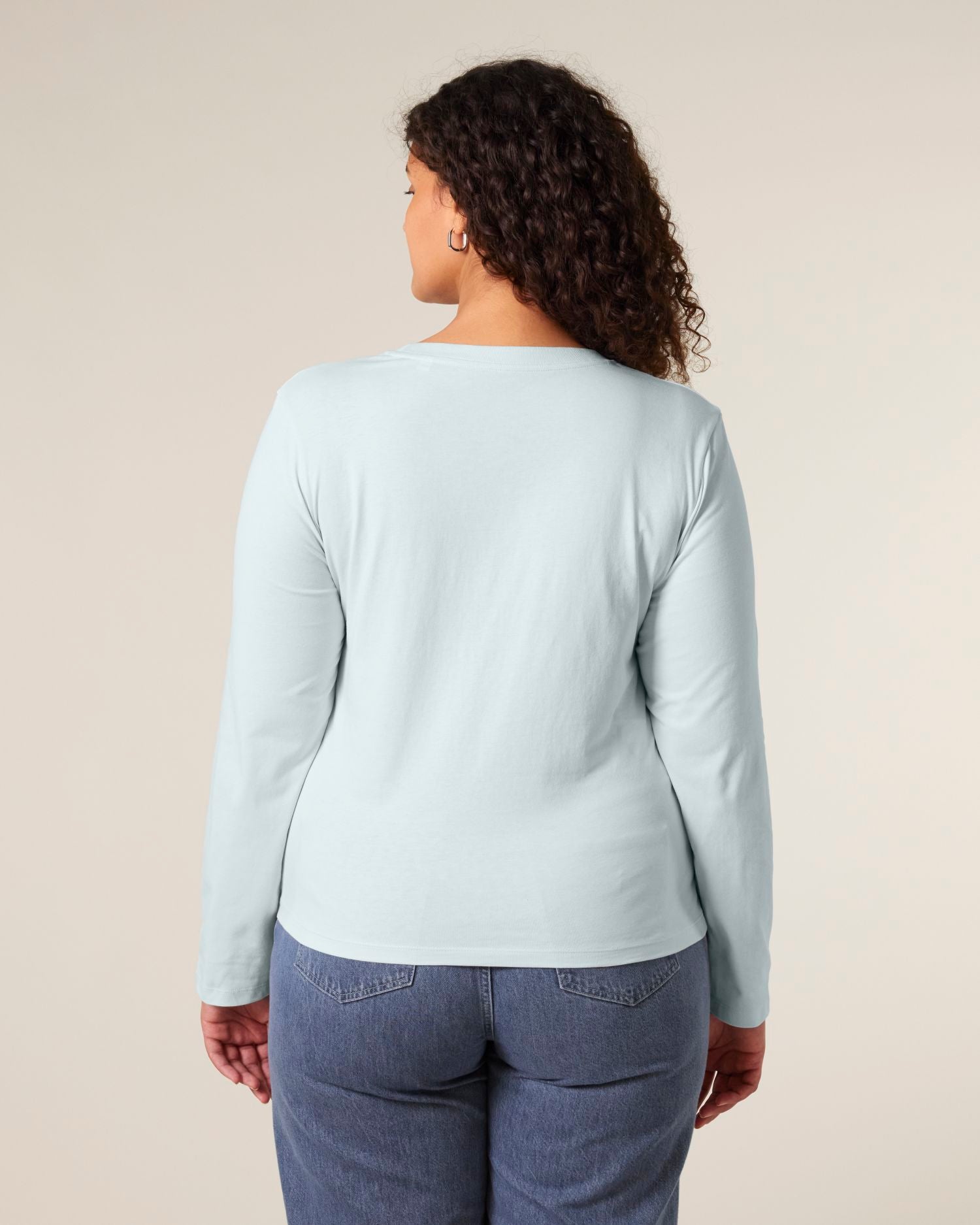 Dames biologisch lang mouw T-shirt - 180 GSM | Stella Muser Long Sleeve STTW219