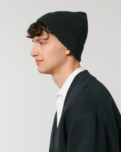 Gerippte Mütze aus Bio-Übergangsmaterial | Fisherman Beanie STAU771