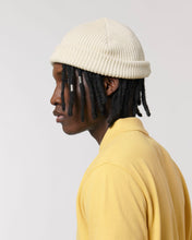Gerippte Mütze aus Bio-Übergangsmaterial | Fisherman Beanie STAU771