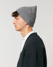 Gerippte Mütze aus Bio-Übergangsmaterial | Fisherman Beanie STAU771