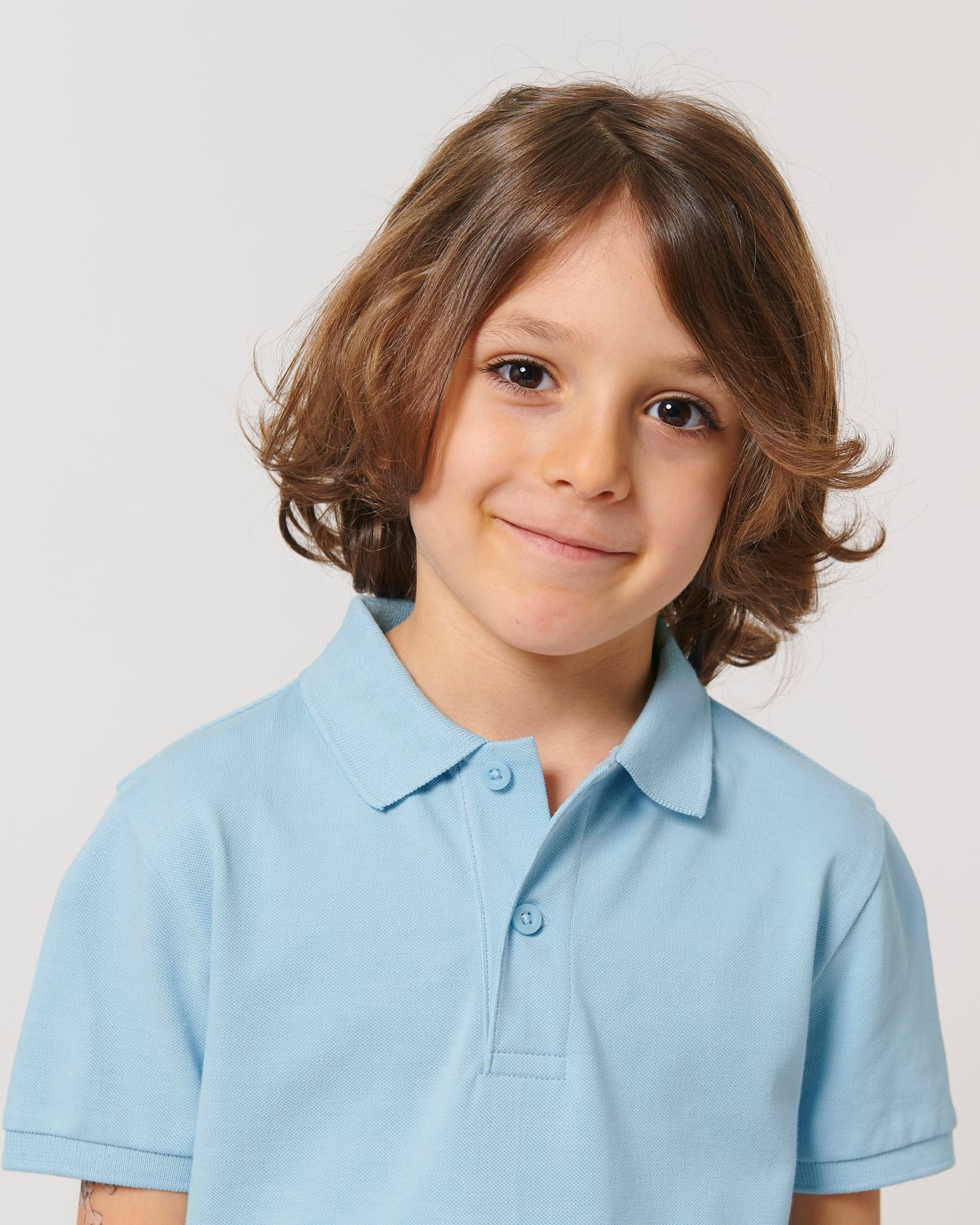 Polo Classique Enfant en Coton Bio - 220 g/m² | Mini Sprinter STPK908