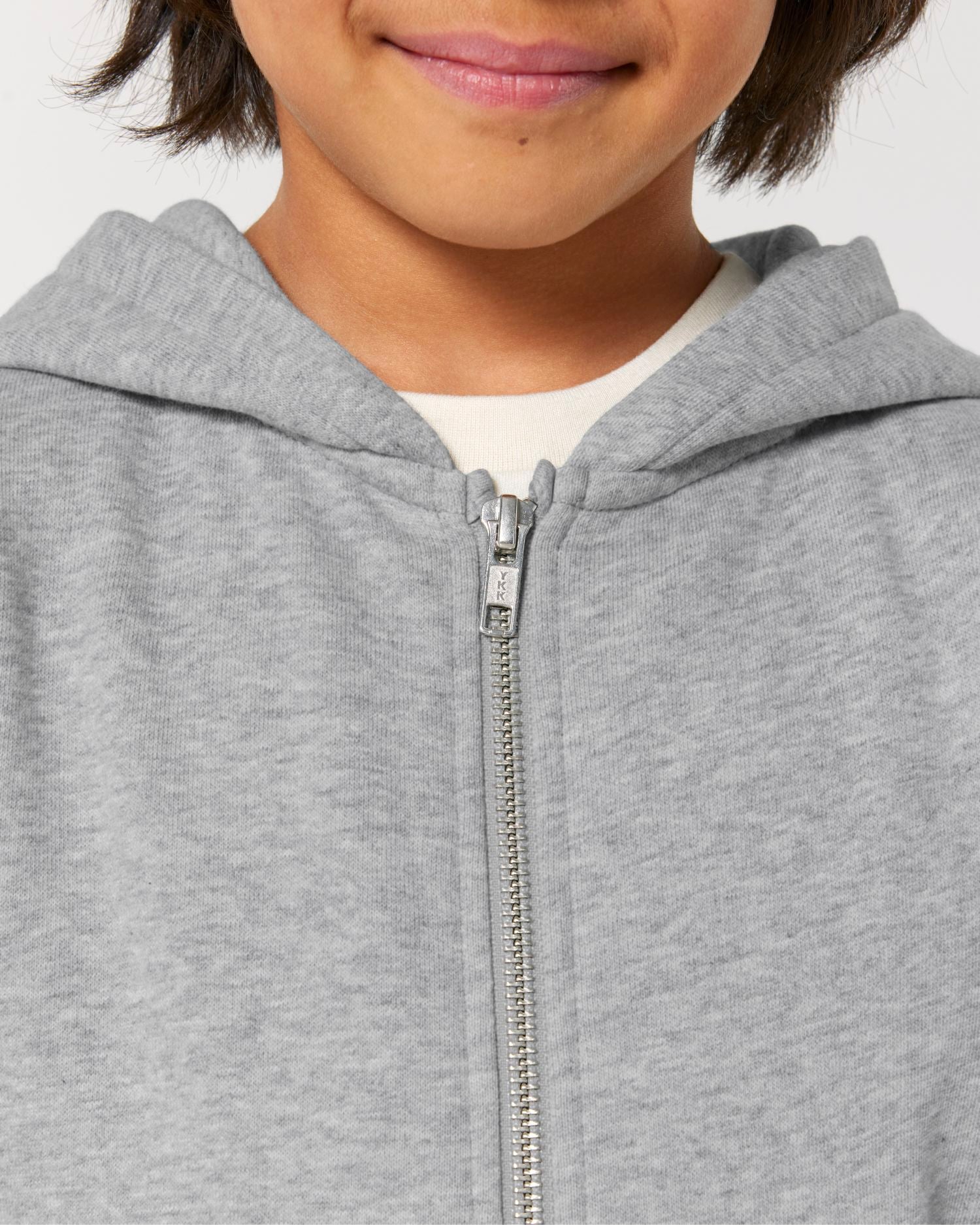 Sweat à capuche zippé en coton biologique pour enfants - 300 GSM | Mini Cultivator 2.0 STSK182