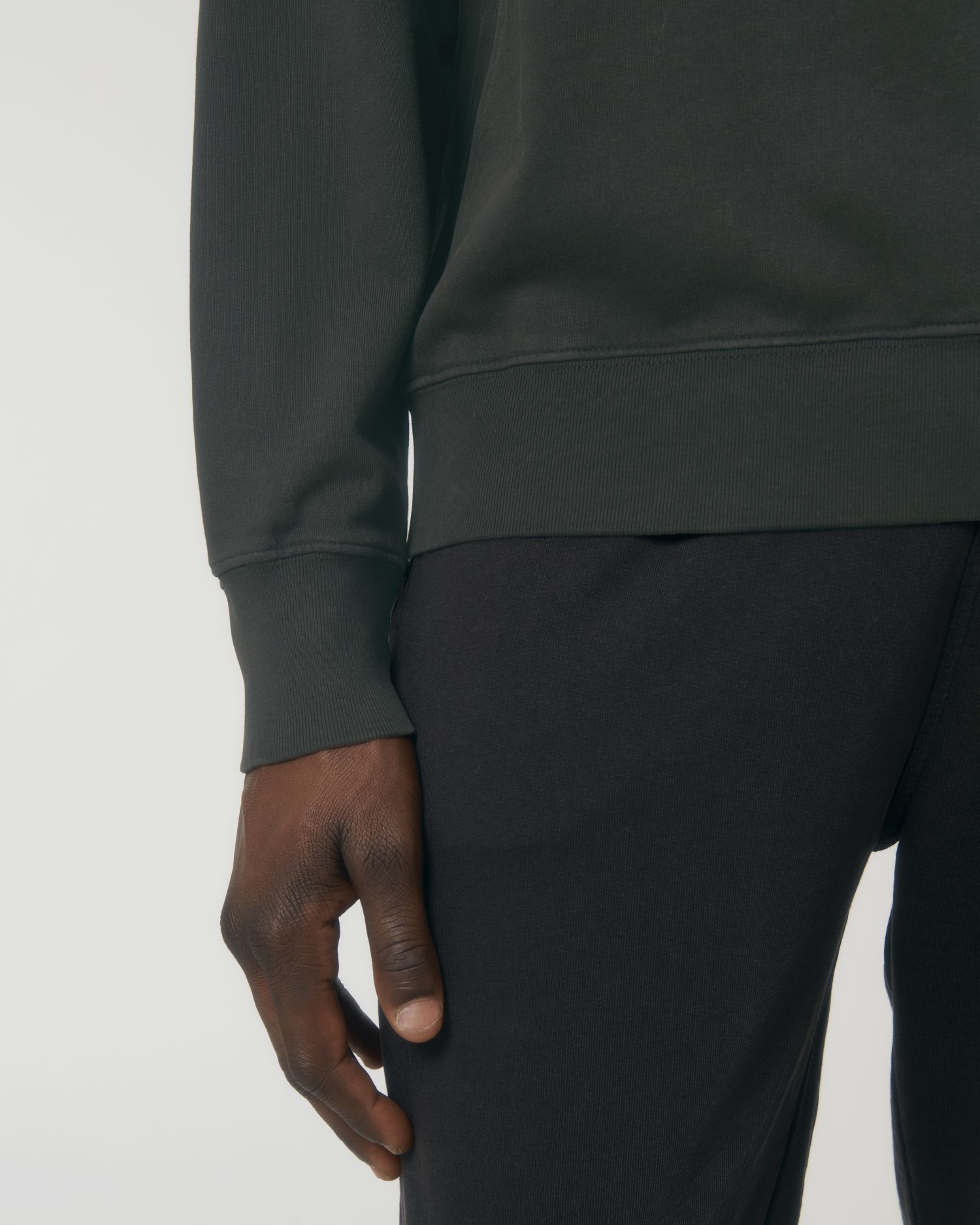 Unisex Garment-Dyed Organic Sweatshirt | Matcher Vintage Crewnecks STSU085