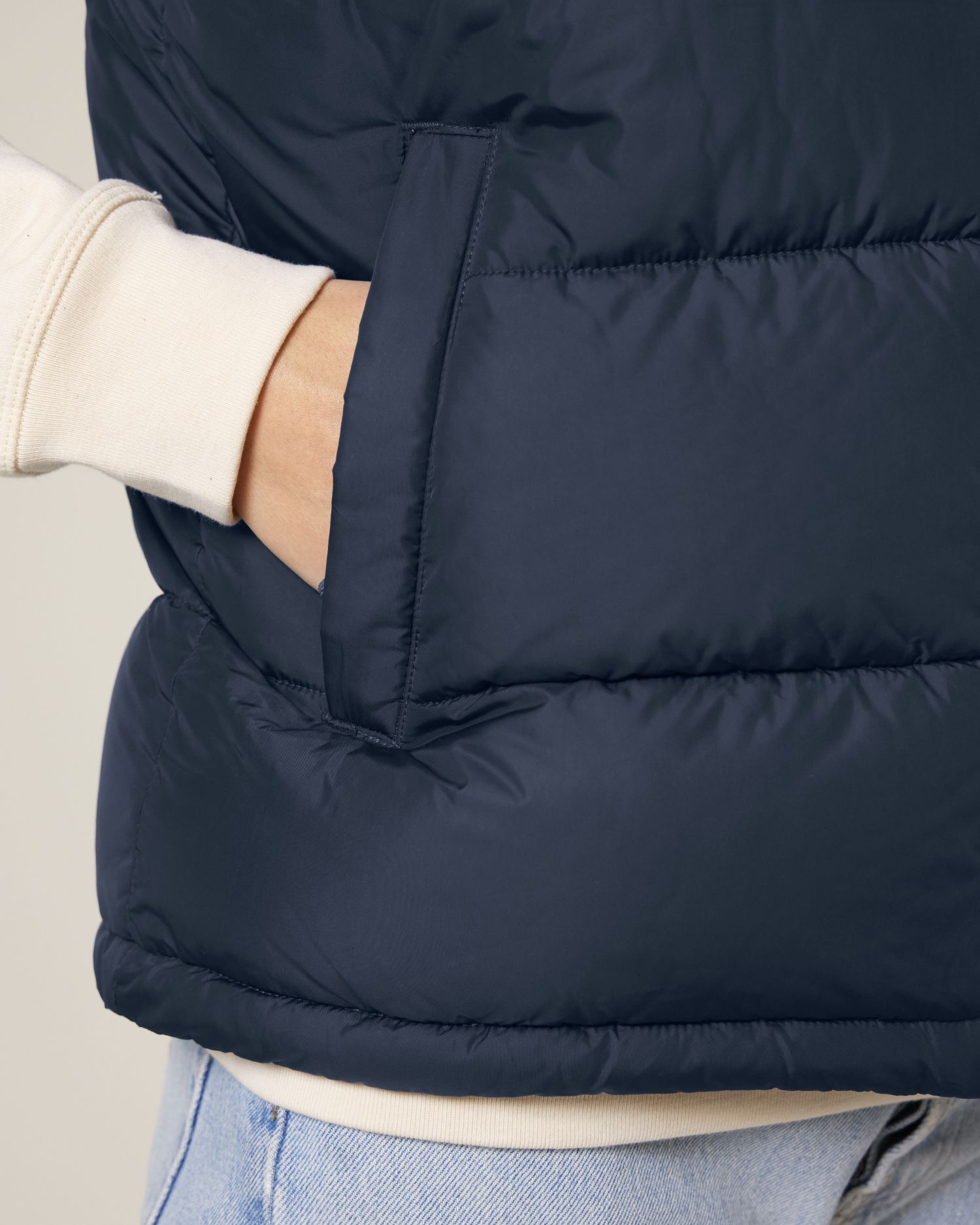 Gilet Unisexe Matelassé Recyclé - 75 GSM | Gilet Matelassé STJU250