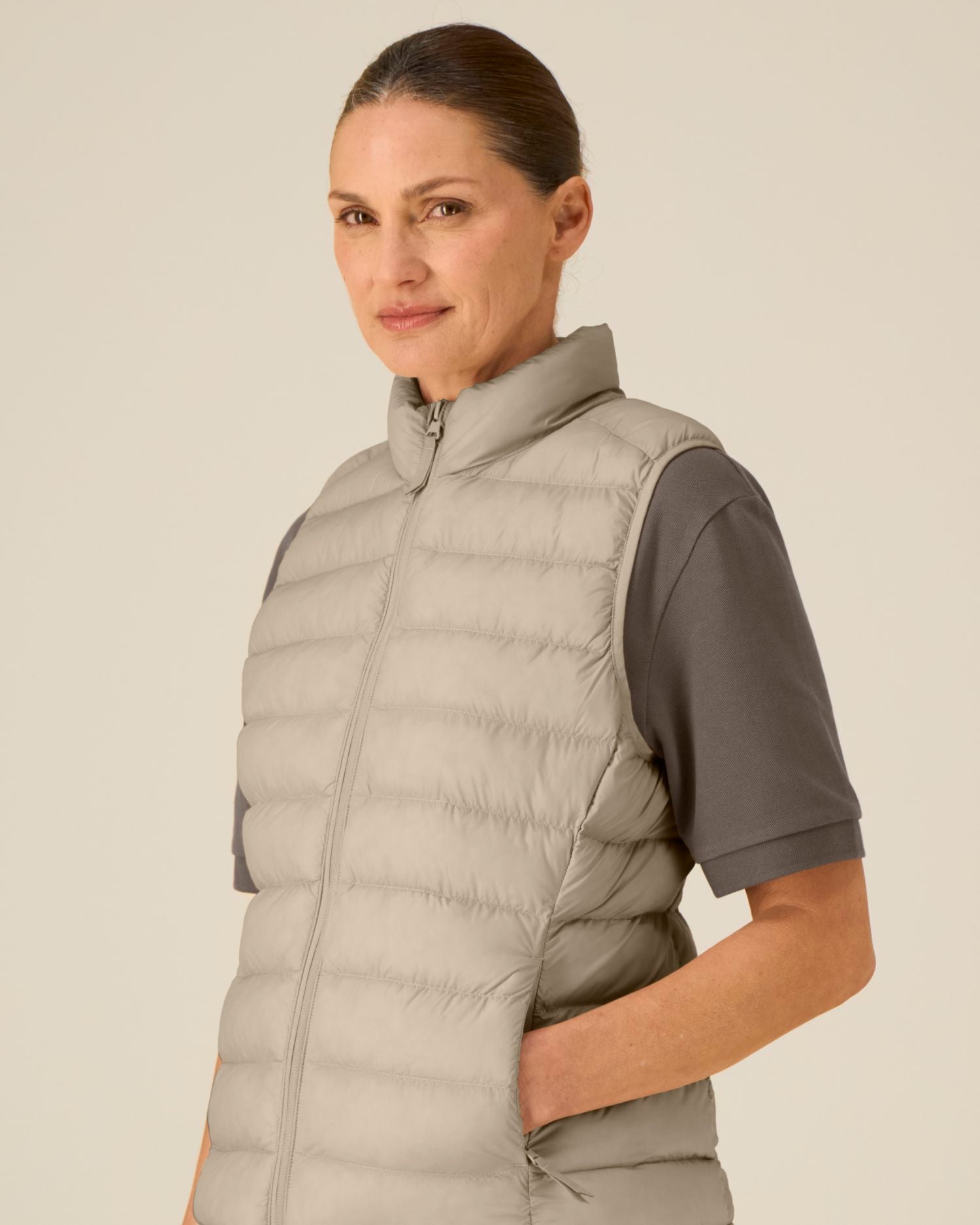 Women’s Quilted Body Warmer – 38 GSM | Stella Climber 2.0 STJW190