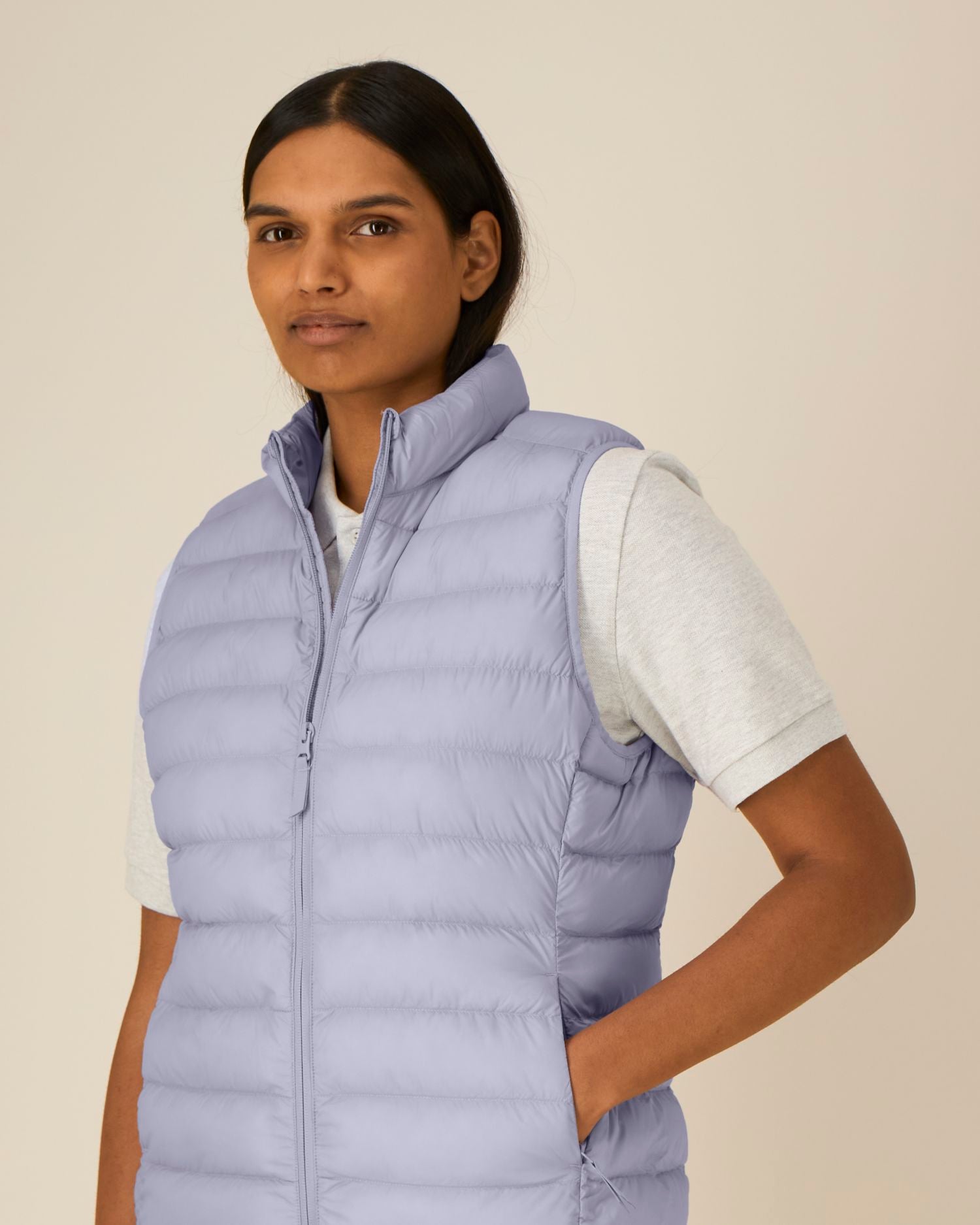 Women’s Quilted Body Warmer – 38 GSM | Stella Climber 2.0 STJW190