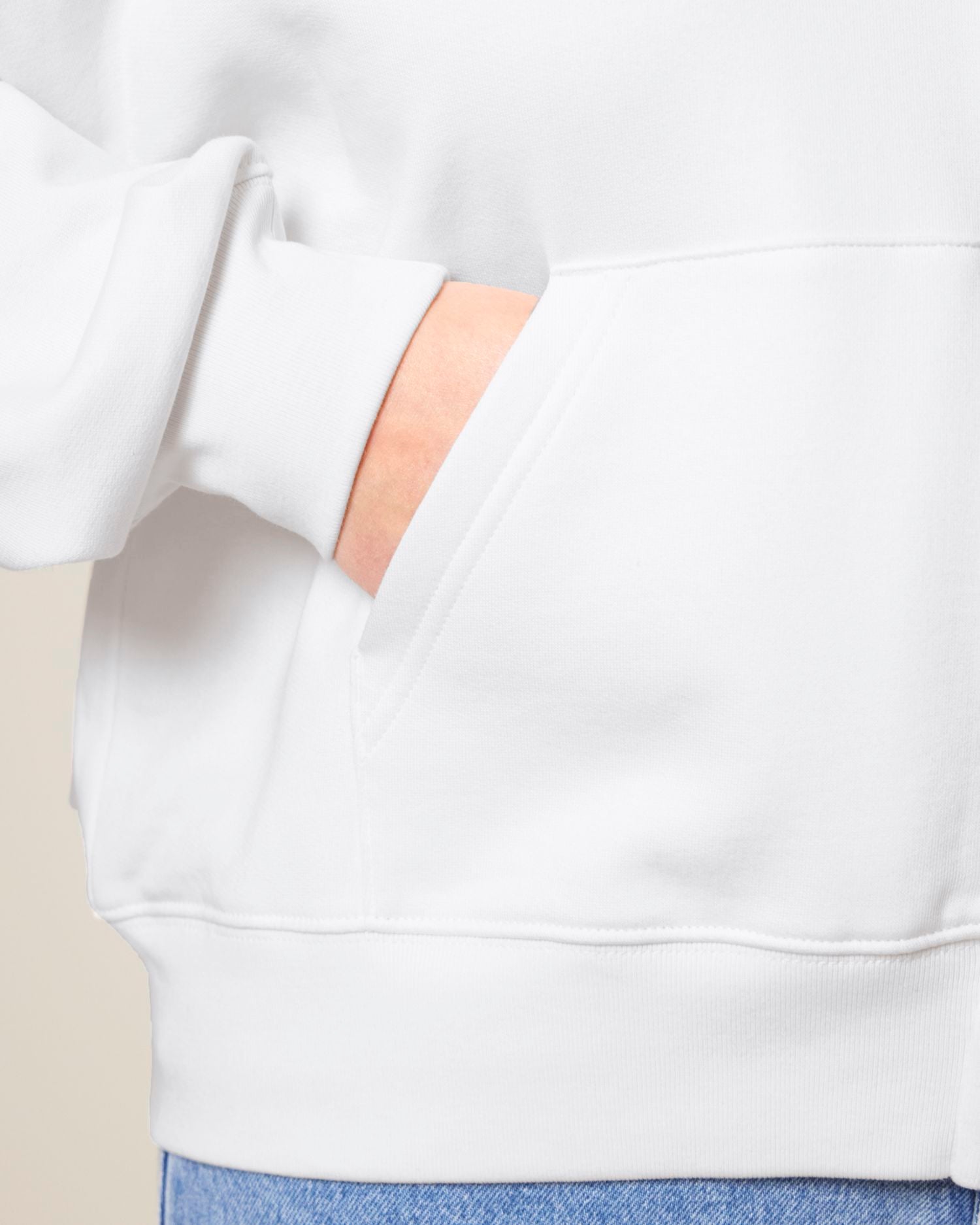 Dames biologische hoodie met rits - 300 GSM | Stella Ida STSW214
