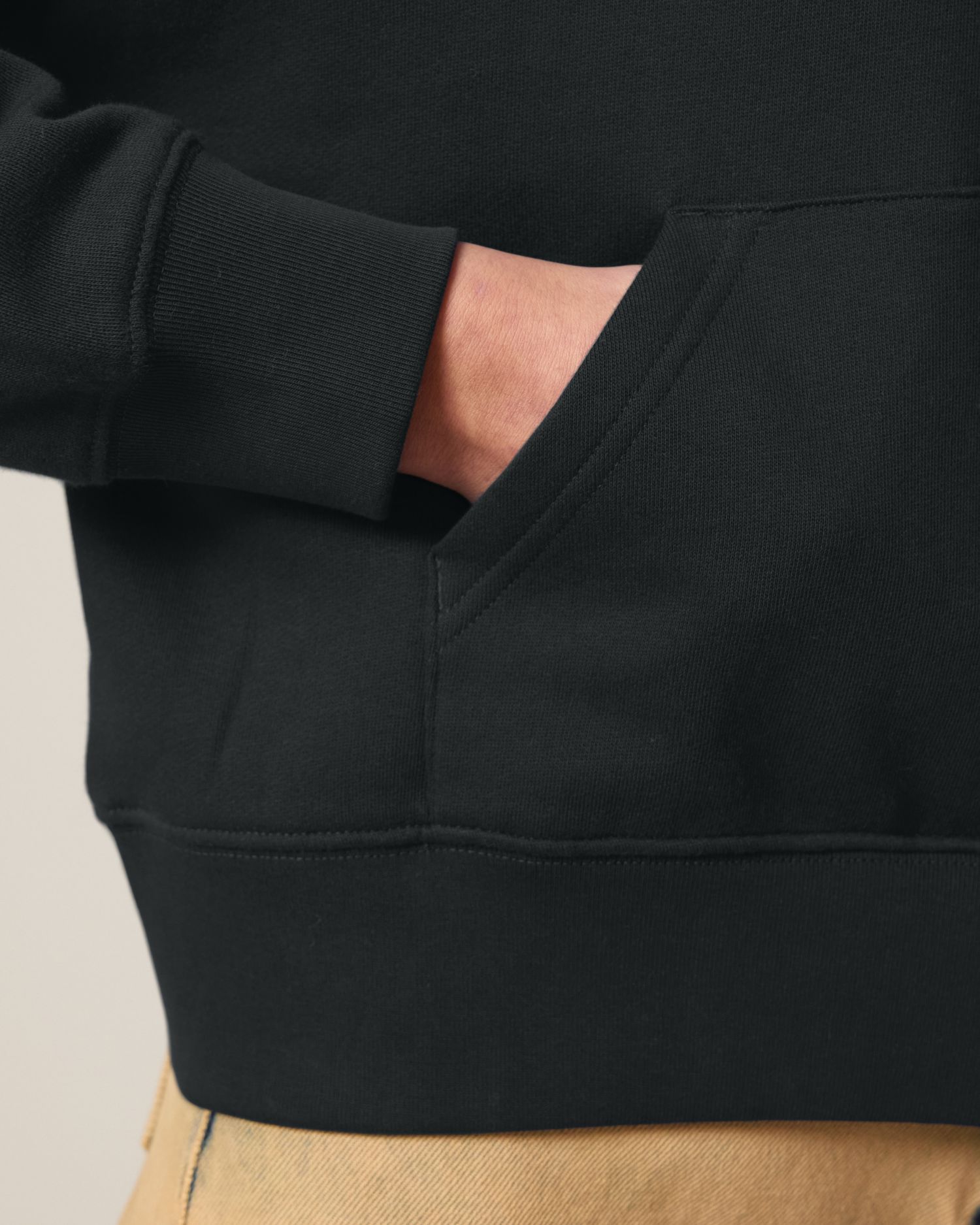 Dames biologische hoodie met rits - 300 GSM | Stella Ida STSW214