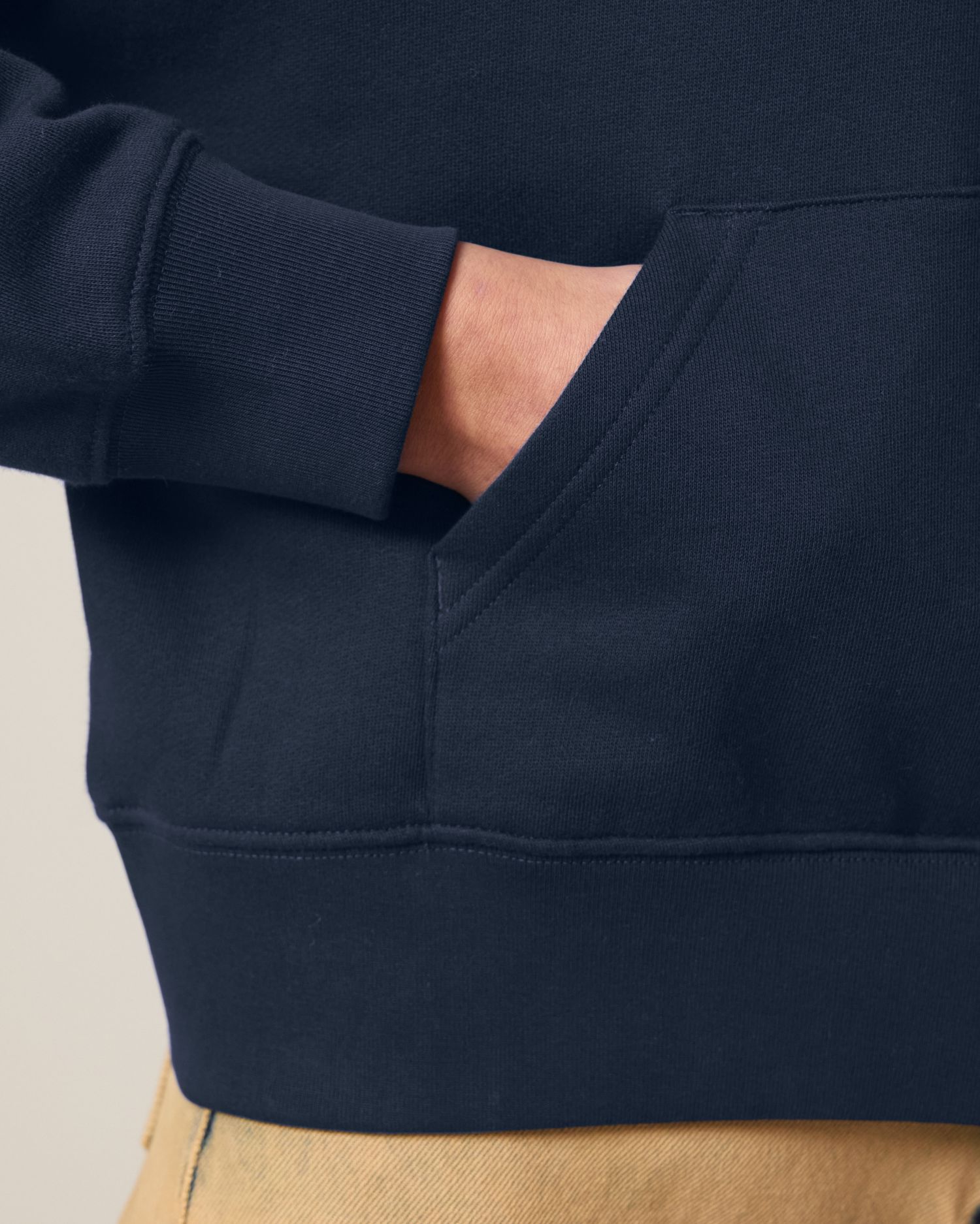 Dames biologische hoodie met rits - 300 GSM | Stella Ida STSW214
