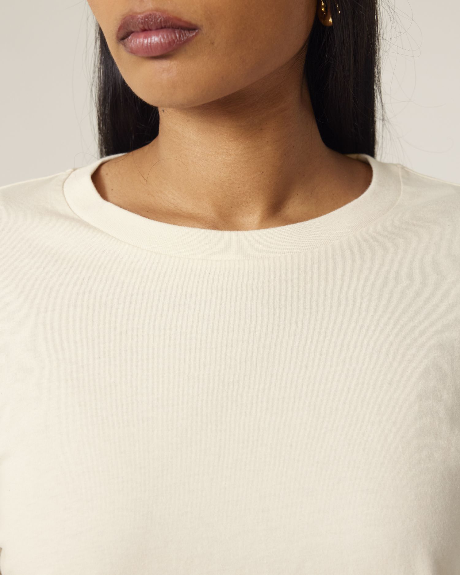 Dames biologisch lang mouw T-shirt - 180 GSM | Stella Muser Long Sleeve STTW219