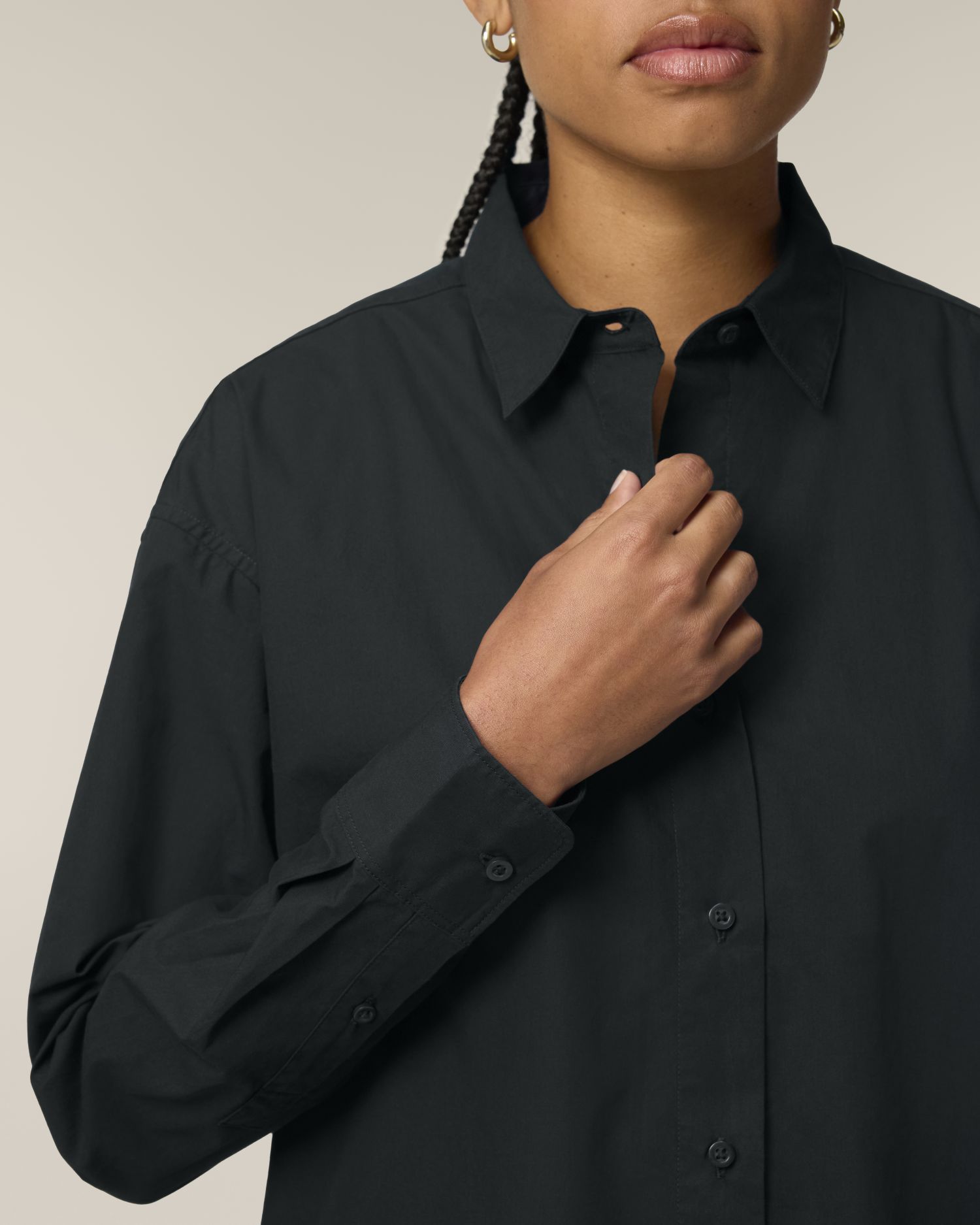 Dames Relaxed Poplin Shirt - 130 GSM | Stella Styler Shirt STWW973
