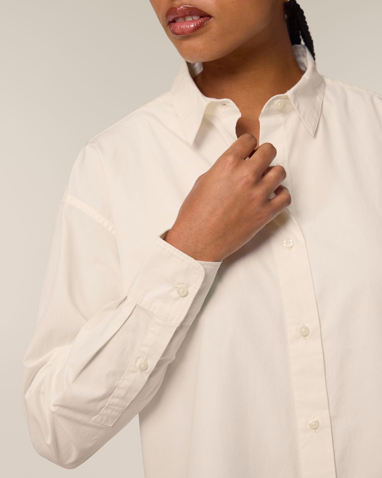 Dames Relaxed Poplin Shirt - 130 GSM | Stella Styler Shirt STWW973