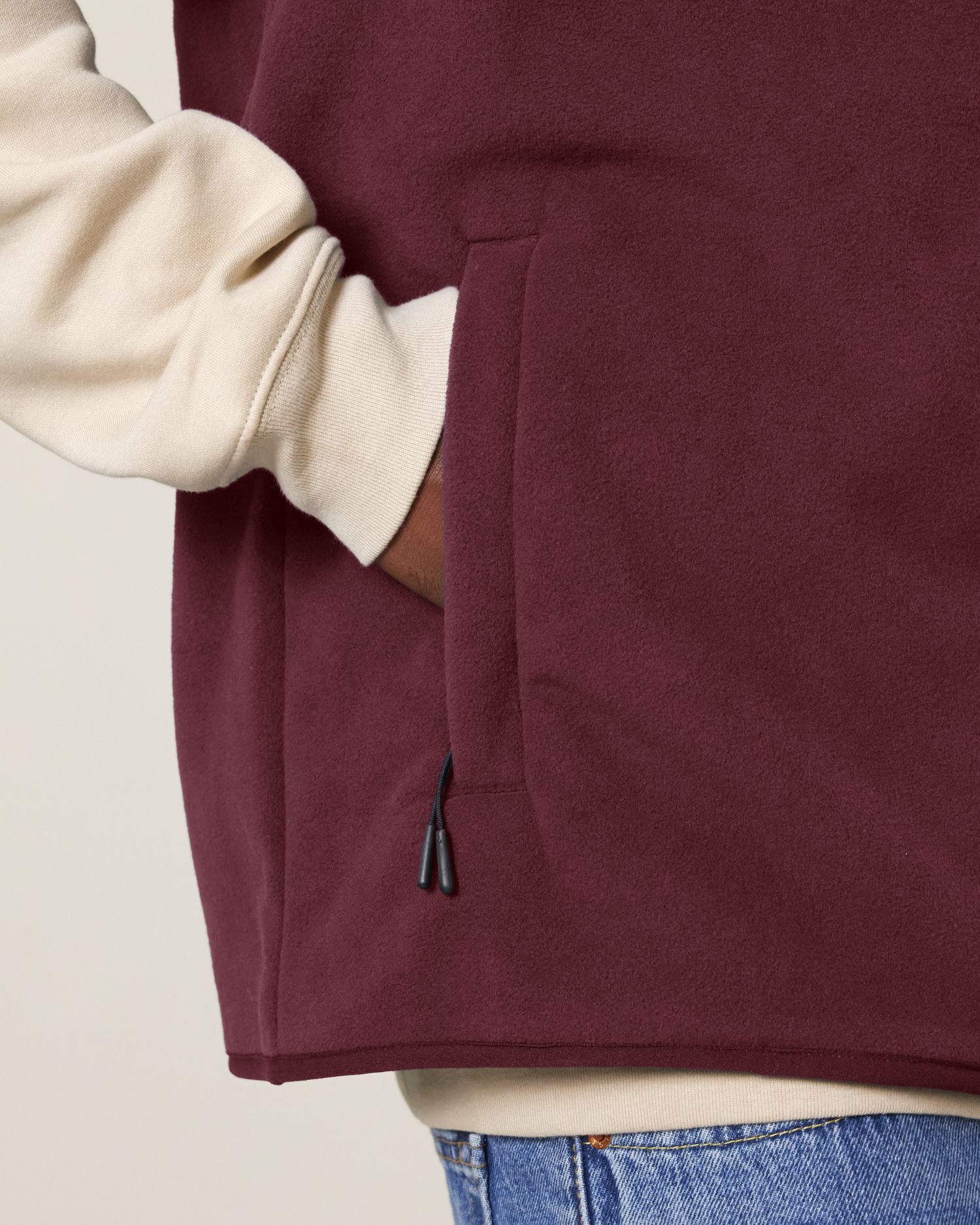 Veste sans manches en polaire recyclée pour hommes | Stanley Quester STJM240