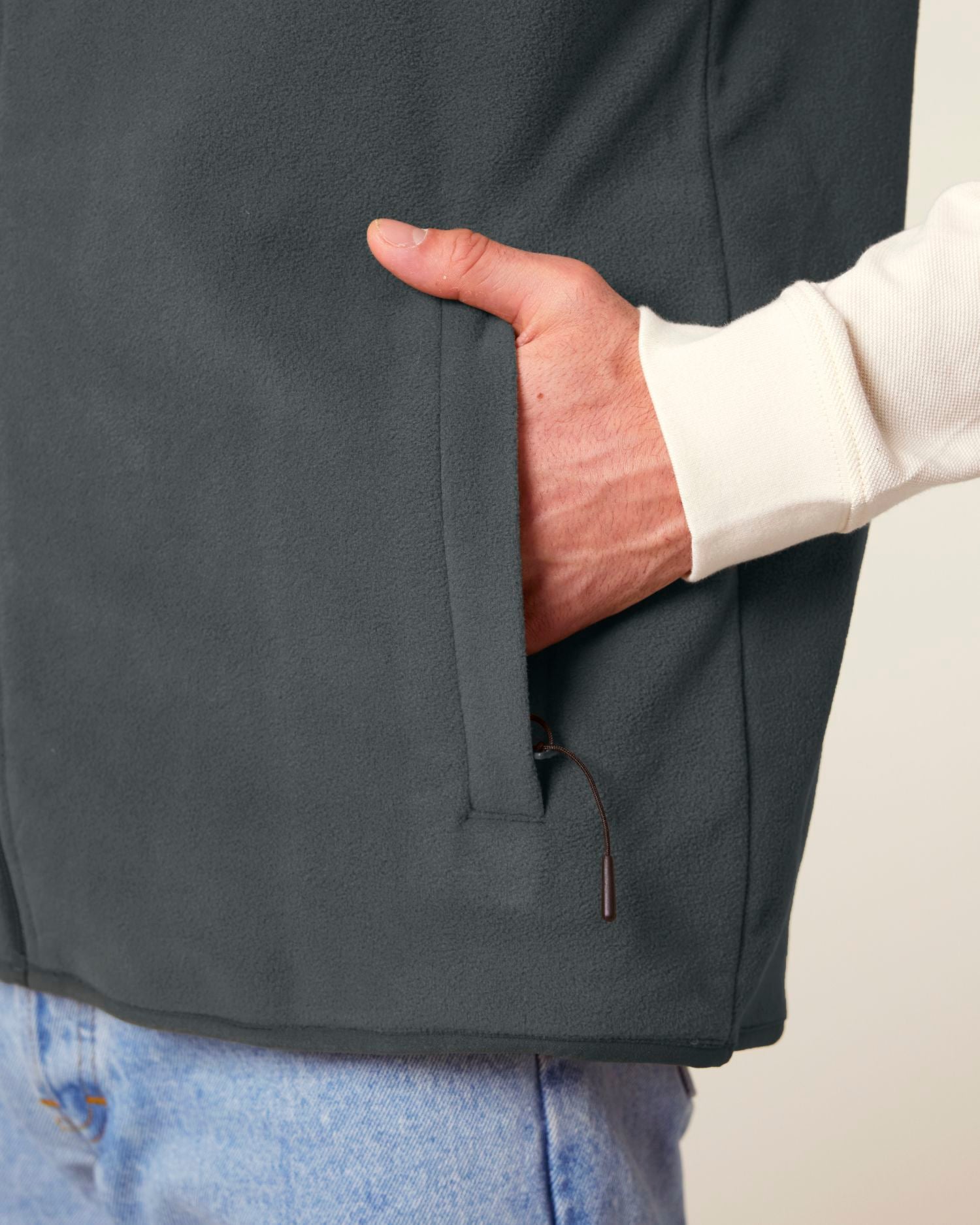 Veste sans manches en polaire recyclée pour hommes | Stanley Quester STJM240