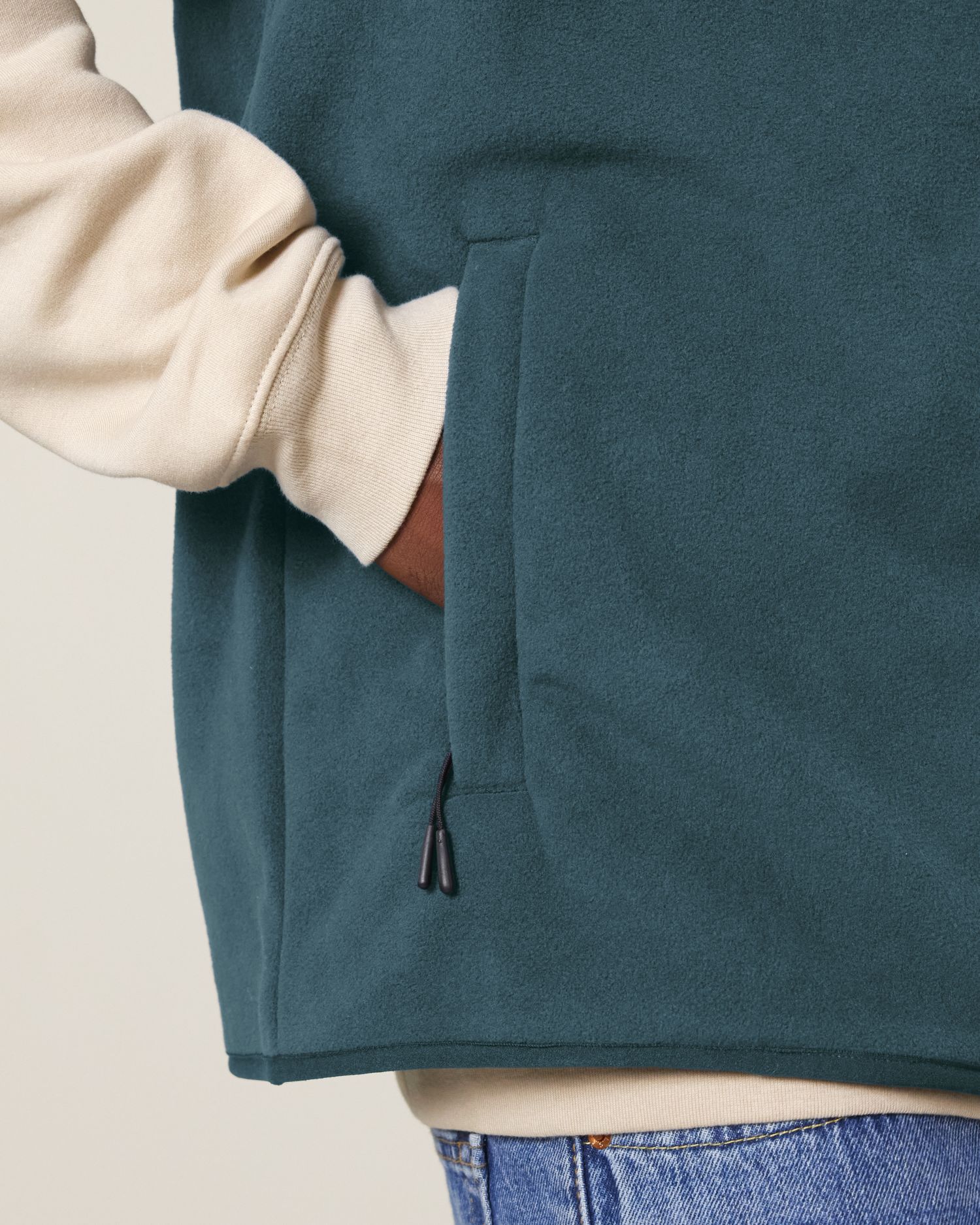 Veste sans manches en polaire recyclée pour hommes | Stanley Quester STJM240