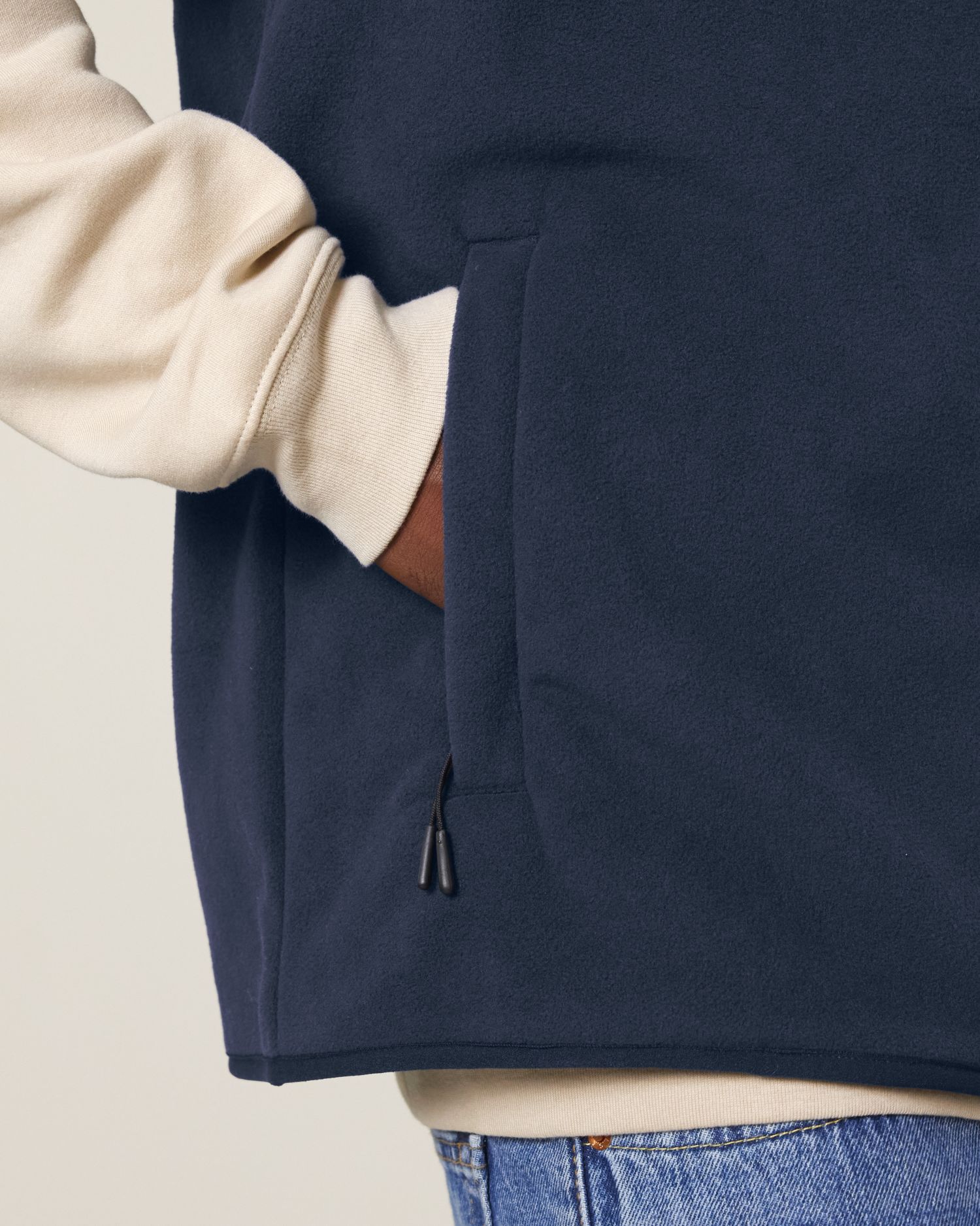 Veste sans manches en polaire recyclée pour hommes | Stanley Quester STJM240