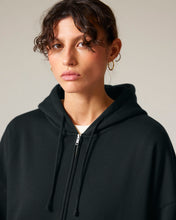 Dames biologische hoodie met rits - 300 GSM | Stella Ida STSW214