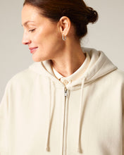 Dames biologische hoodie met rits - 300 GSM | Stella Ida STSW214