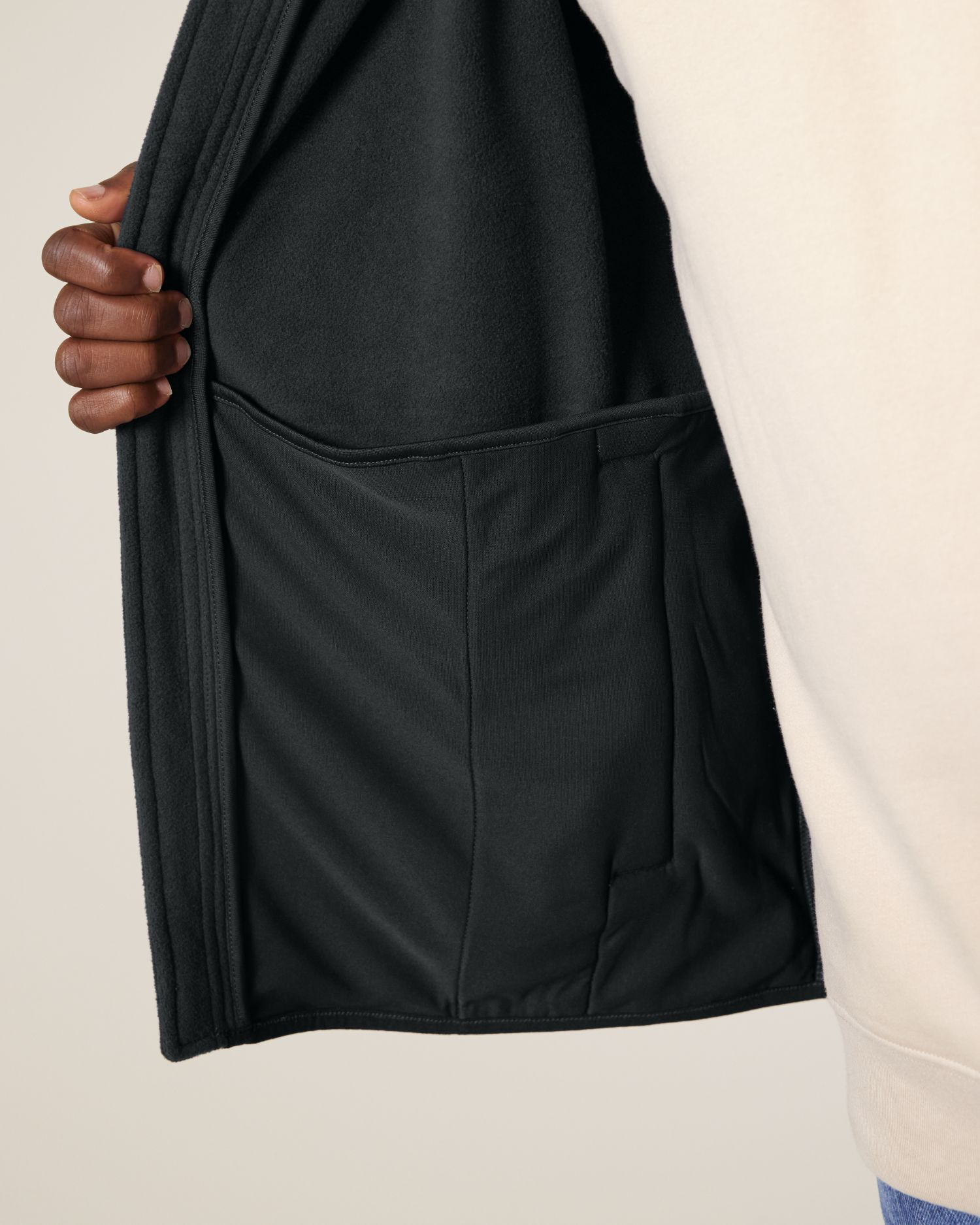 Veste sans manches en polaire recyclée pour hommes | Stanley Quester STJM240