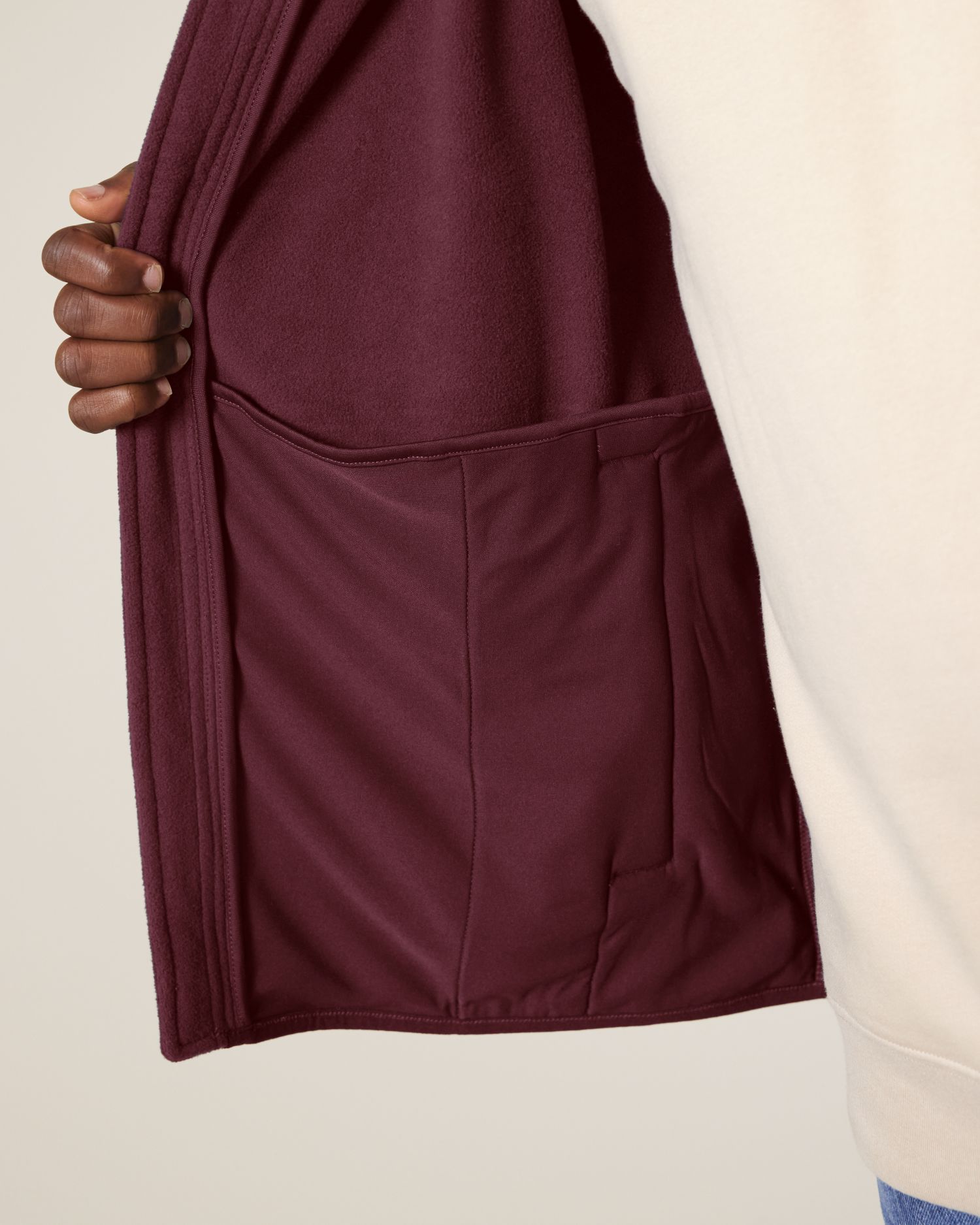 Veste sans manches en polaire recyclée pour hommes | Stanley Quester STJM240