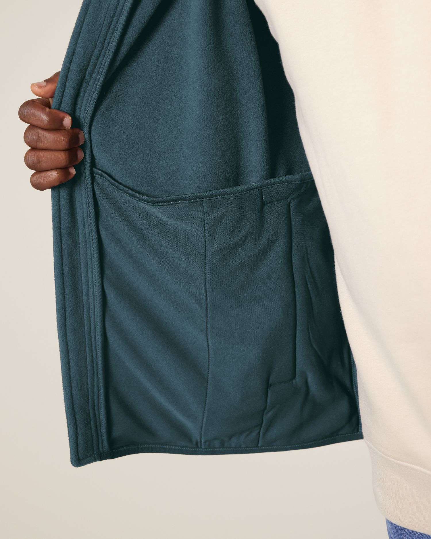 Veste sans manches en polaire recyclée pour hommes | Stanley Quester STJM240