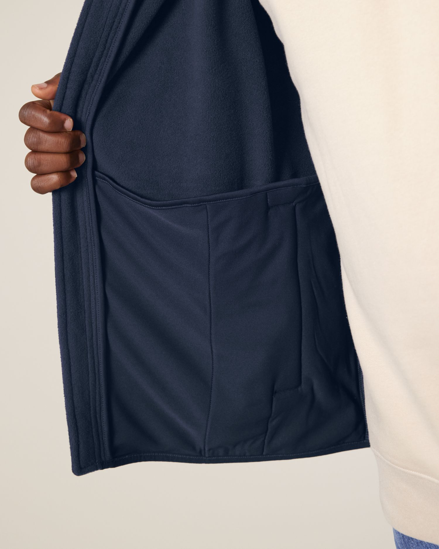 Veste sans manches en polaire recyclée pour hommes | Stanley Quester STJM240