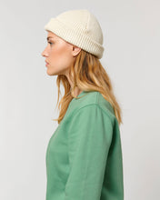 Gerippte Mütze aus Bio-Übergangsmaterial | Fisherman Beanie STAU771