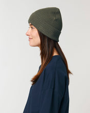 Gerippte Mütze aus Bio-Übergangsmaterial | Fisherman Beanie STAU771