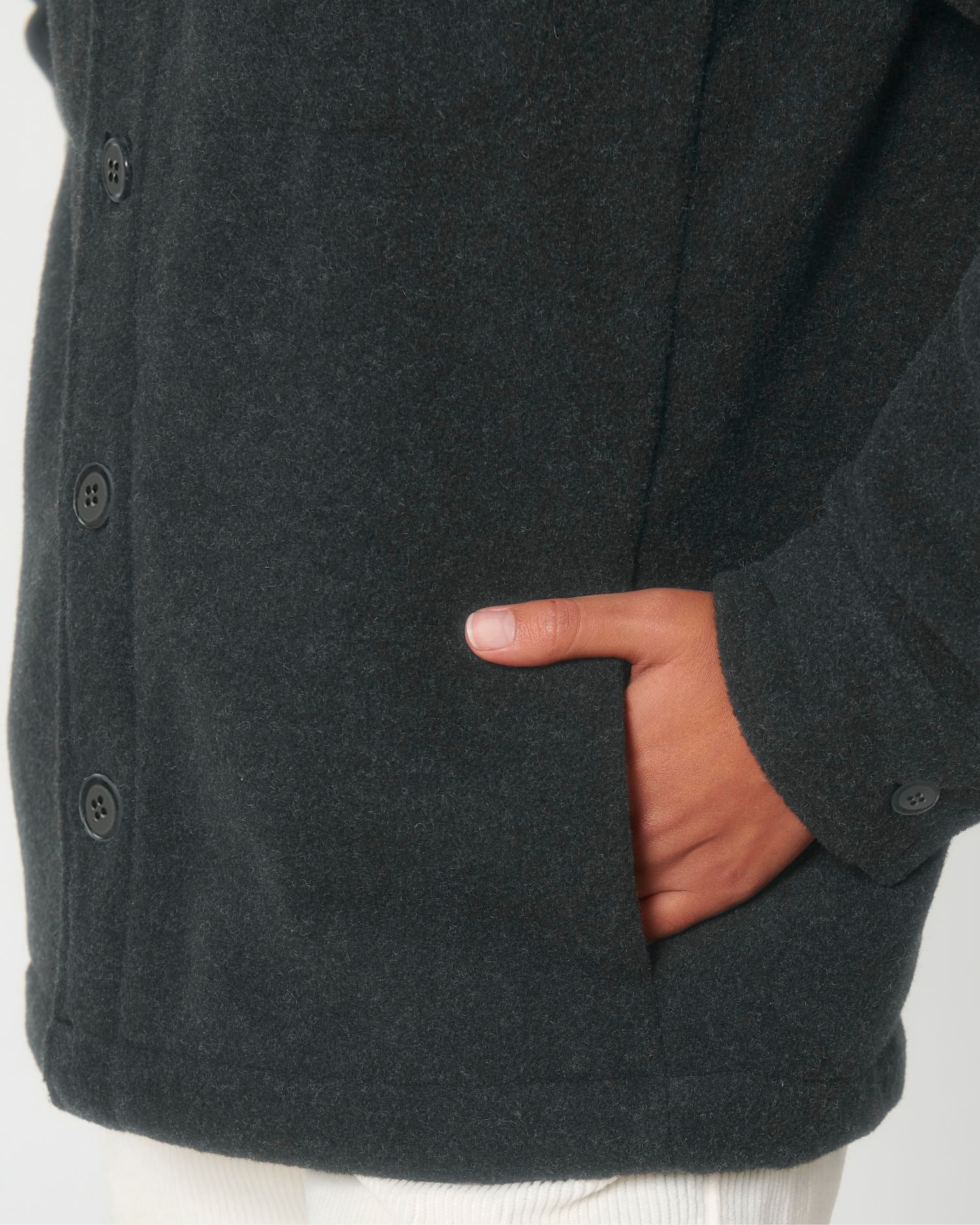 Unisex Gerecycled Twill Overshirt | Rivier STJU845