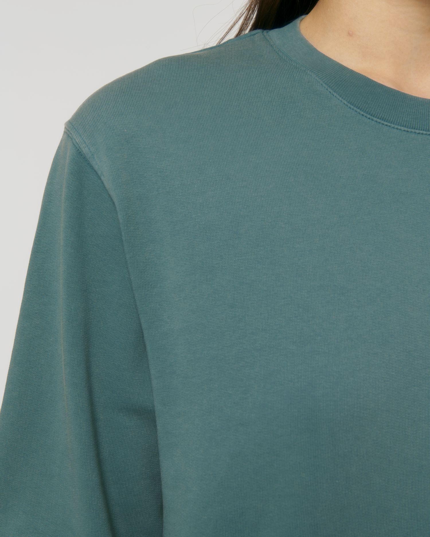 Unisex Garment-Dyed Organic Sweatshirt | Matcher Vintage Crewnecks STSU085