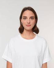 Dames Oversized T-shirt met Opgerolde Mouwen - 155 g/m² | Stella Collider T-shirt STTW089